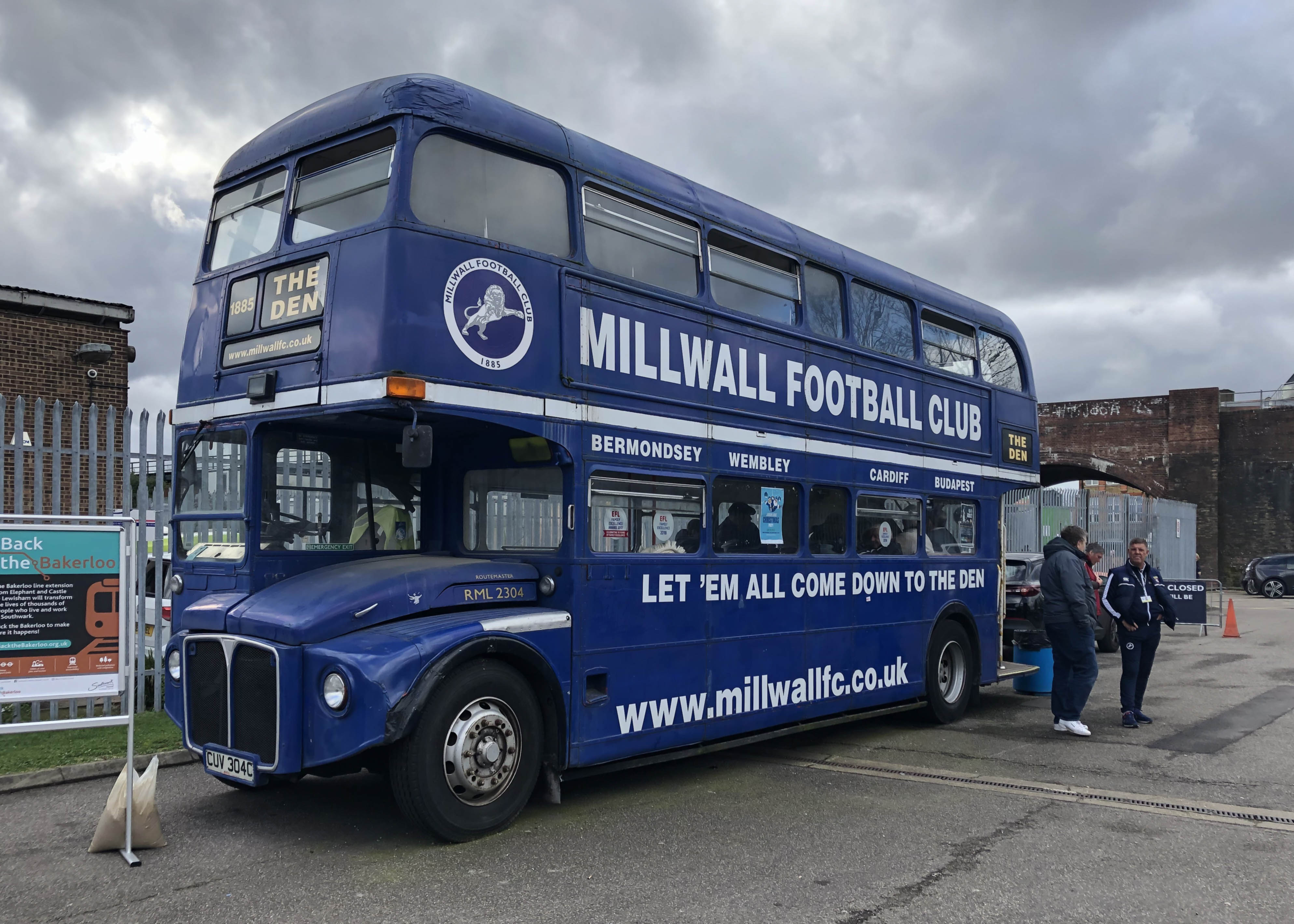 Millwall bus